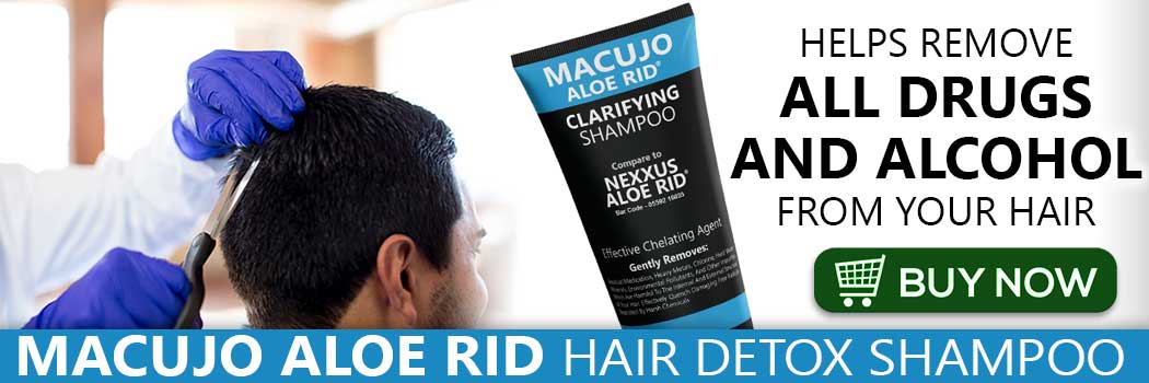 Macujo Aloe Rid Shampoo to pass hair test